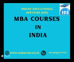 MBA courses in India for admission