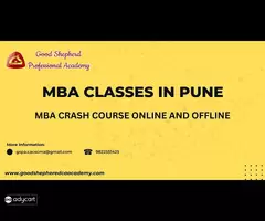 MBA classes in Pune at Good Shepherd Professional Academy