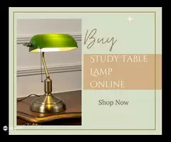 Buy Table Lamp for Study Online | Whispering Homes