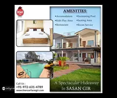 Best Resorts in Sasan Gir - The Roar Farm Gir