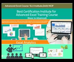 Excel Certification Course in Delhi, with Free Python by SLA Consultants Institute