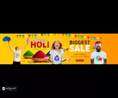 Holi T-shirt Online - Kids Holi T-shirts