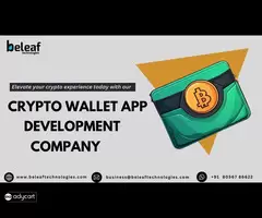 Top-tier Crypto Wallet App Development Company | Beleaf Technologies
