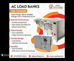 AC Resistive Load Bank Manufacturer - VSOFT Technologies