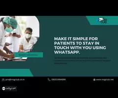Verified WhatsApp in Healthcare Sector
