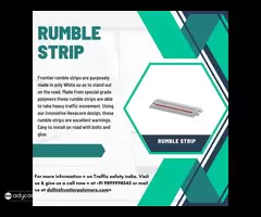 Rumble Strip Manufacturers - Traffic Safety India