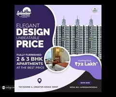 2Bhk Apartments in Noida Extenstion by Apex Splendour